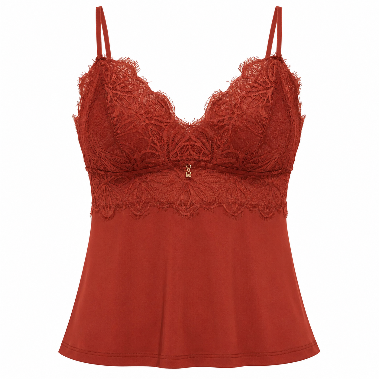 Babydoll com Caleçon Microfibra e Renda Recco