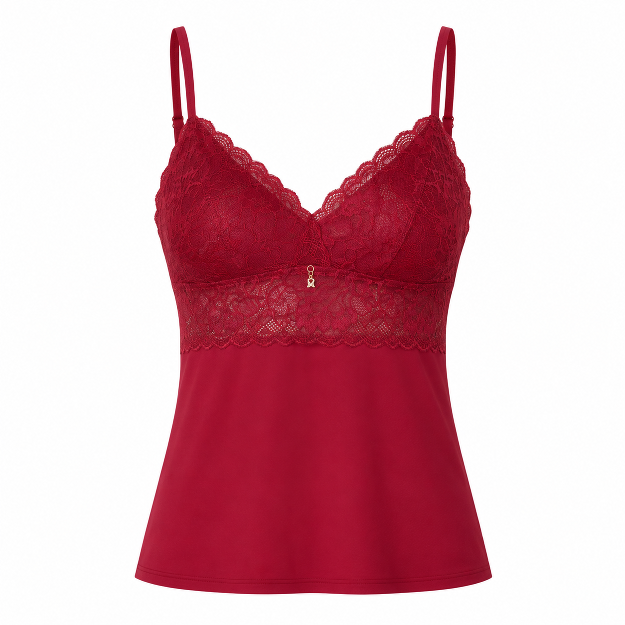 Babydoll com Caleçon Microfibra e Renda Recco