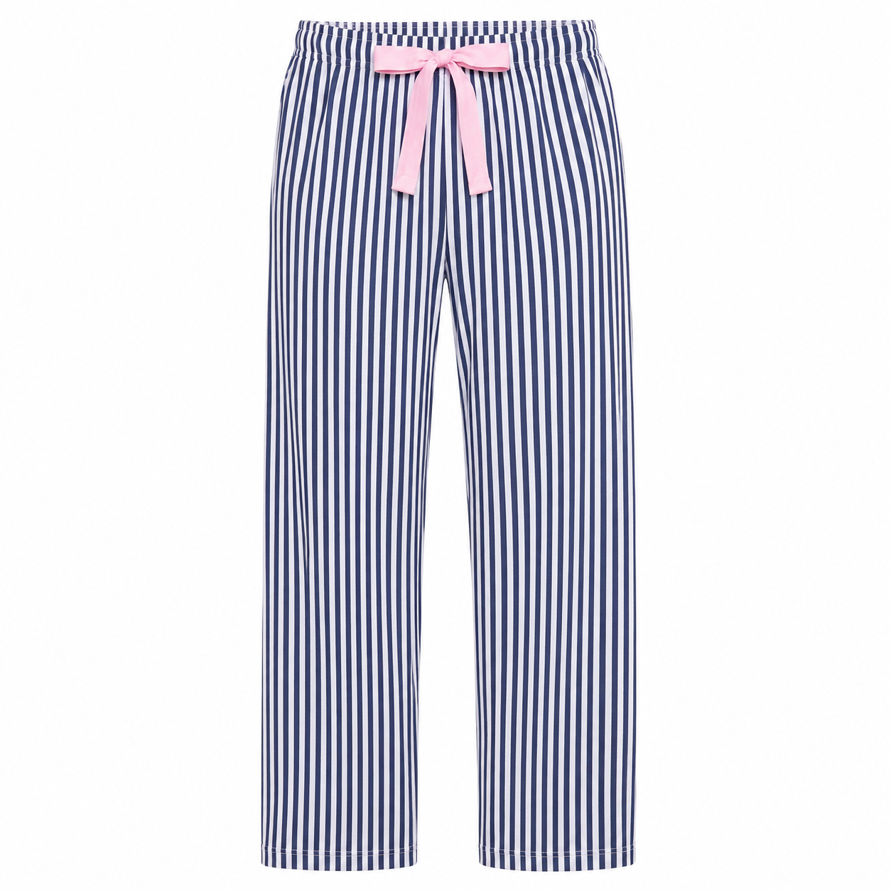 Pijama Americano Longo Marinho Listrado